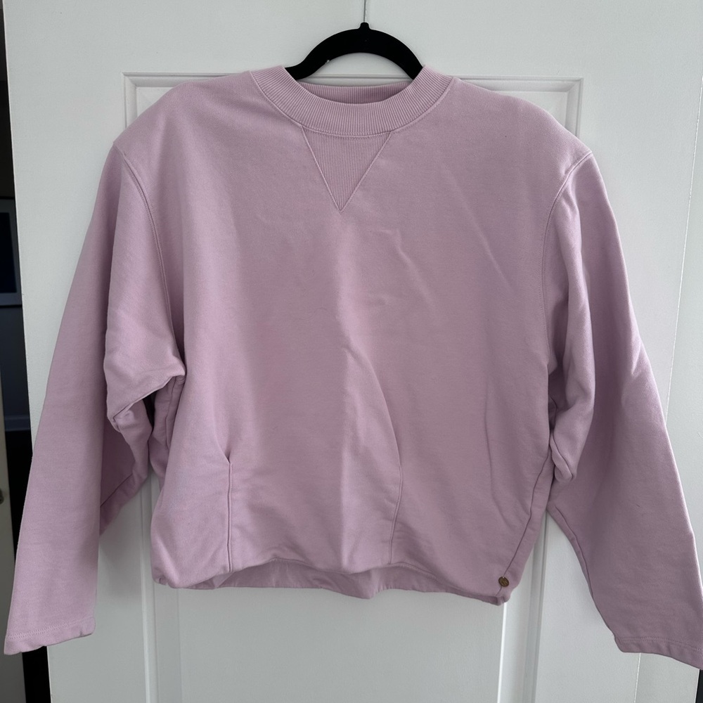 Lavender Crew Neck Sweatshirt